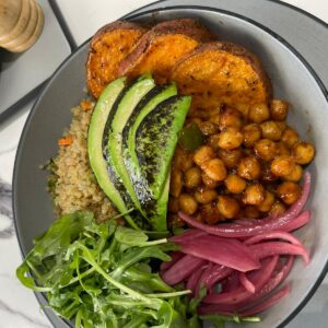 JERK CHICK PEA BOWL